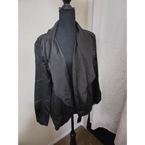 woman's Dress Jacket Black Size 2xl Unbranded #47